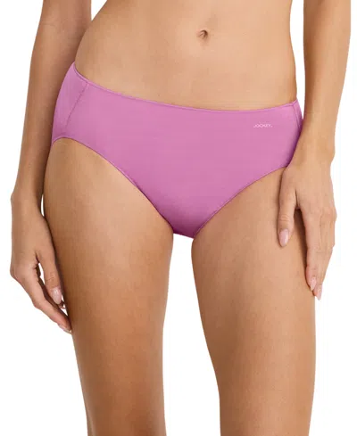 Jockey Women's No Panty Line Promise Bikini Underwear 1370 In Pink