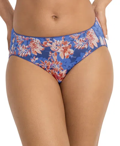 Jockey Women's No Panty Line Promise Bikini Underwear 1370 In Blue