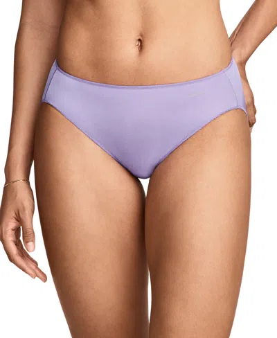 Jockey Women's No Panty Line Promise Bikini Underwear 1370 In Purple