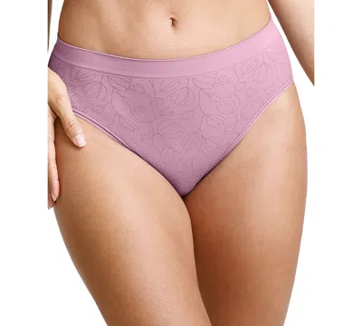 Jockey Women's Seamfree Hi-cut Stretch Underwear 3788 In Pink