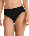 Jockey Women's Seamfree Hi-cut Stretch Underwear 3788 In Black
