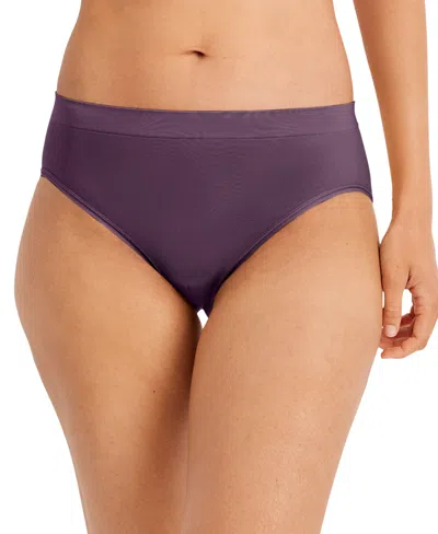 Jockey Women's Seamfree Hi-cut Stretch Underwear 3788 In Cherry Wine