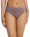 Jockey Women's Seamfree Hi-cut Stretch Underwear 3788 In Twilight Sands-solid