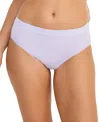 Jockey Women's Seamfree Hi-cut Stretch Underwear 3788 In White