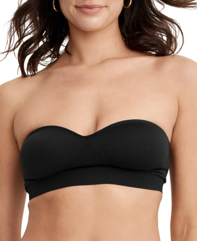 Jockey Women's Seamfree Multiway Bandeau Bralette 3153 In Black