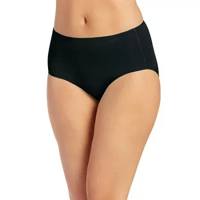 Jockey Womens Seamless Brief Panty 1372 In Black