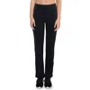 Jockey Womens Sweat Wicking Polyester Yoga Pants In Black