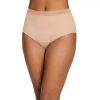 Jockey Worry Free Microfiber Moderate Absorbency Brief 2810 In Brown