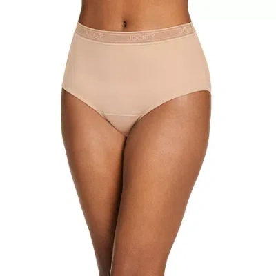 Jockey Worry Free Microfiber Moderate Absorbency Brief 2810 In Sand