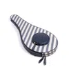 Jocosa Women's Blue / White Racket Bag Striped Navy White In Multi