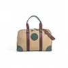 Jocosa Women's Green / Grey Daily Sport Bag - Khaki & Green With Green-bordeaux Strap