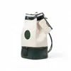 Jocosa Women's Green / White Drawstring Tennis Bag - Ivory & Green
