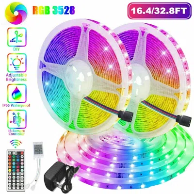 Jodex 32ft Led Strip Lights Remote Control Bedroom Waterproof For Indoor Outdoor Use, Full Kit In Multi