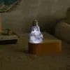 Jodex Led Wood Light Base, +hydrangea Bulb In Multi