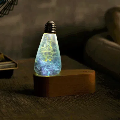 Jodex Led Wood Light Base +mind Bulb In Blue