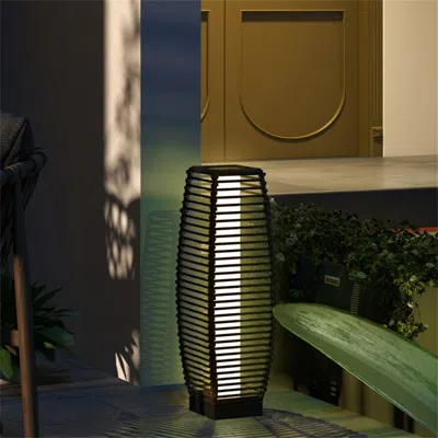 Jodex Outdoor Lamp /street Light /solar Powered Lamp -as In Black