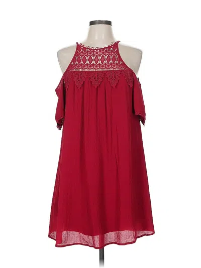 Pre-owned Jodi Kristopher Casual Dress In Red