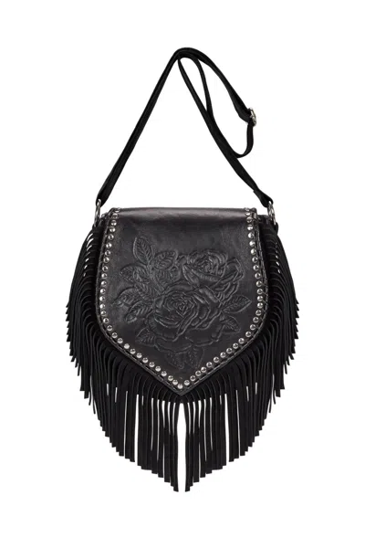 Jodi Lee Women's Akaroa Rose Bag Black