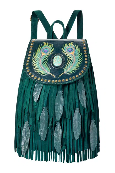 Jodi Lee Women's Garden Of Eden Backpack Jade Green