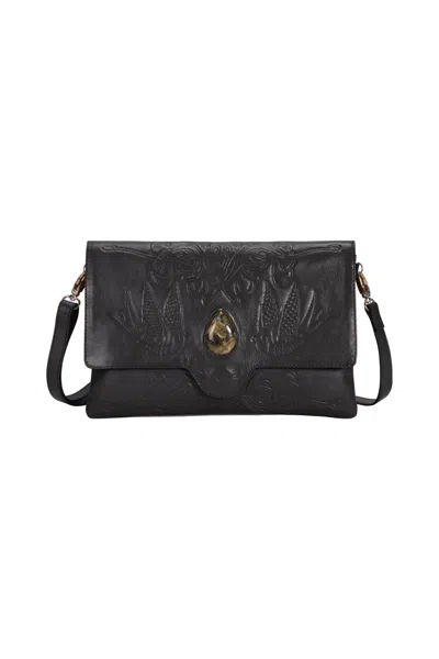 Jodi Lee Women's Lost Bird Clutch Black