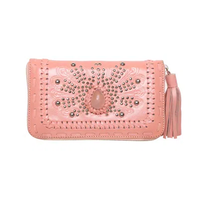 Jodi Lee Women's Monterey Peacock Wallet Pink