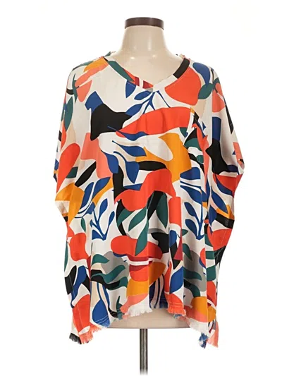 Pre-owned Jodifl 3/4 Sleeve Blouse In Orange