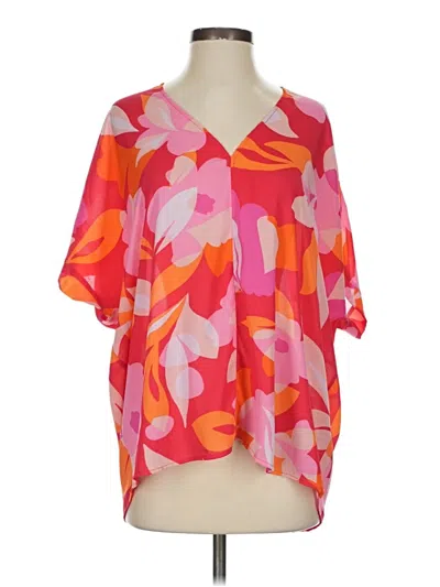 Pre-owned Jodifl 3/4 Sleeve Blouse In Pink