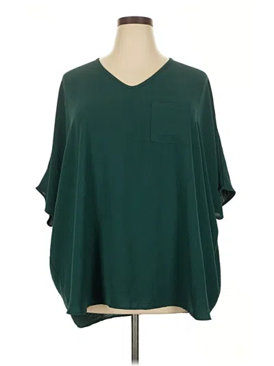 Pre-owned Jodifl 3/4 Sleeve T-shirt In Green