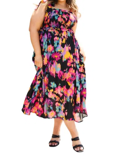 Jodifl A Little While Longer Dress In Black