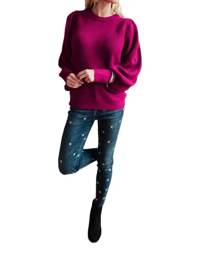 Jodifl Candy Sweet Sweater In Magenta In Pink