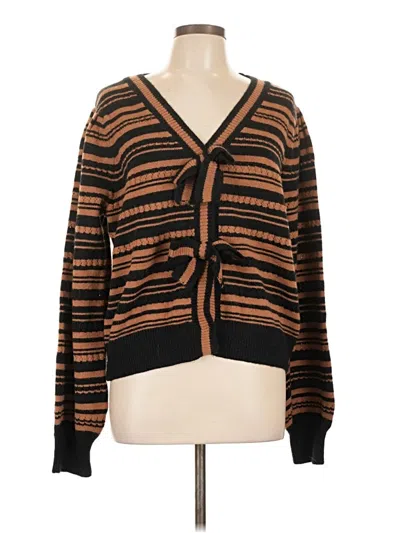 Pre-owned Jodifl Cardigan Sweater In Brown