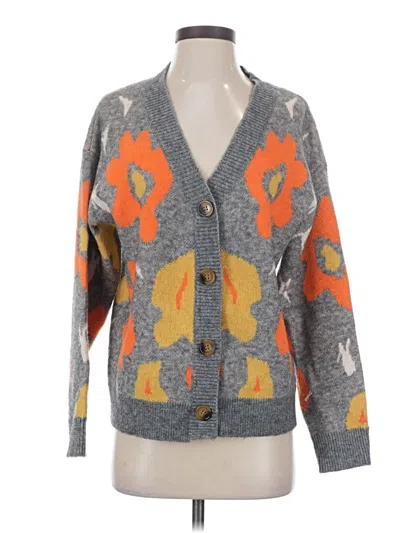 Pre-owned Jodifl Cardigan Sweater In Gray