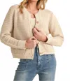 Jodifl Cardigan With Buttons In Oatmeal In Neutral