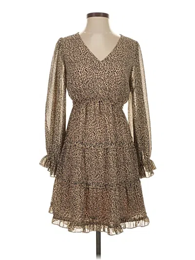 Pre-owned Jodifl Casual Dress In Brown