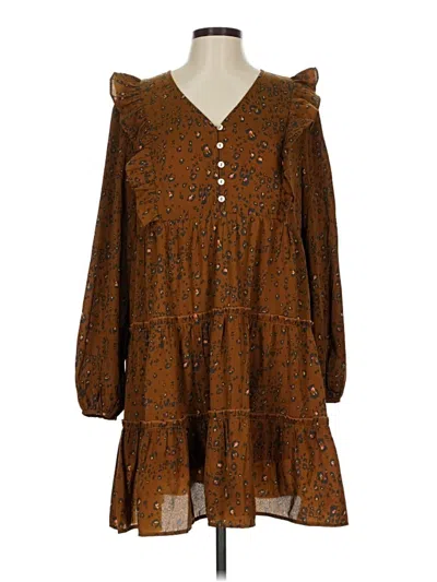 Pre-owned Jodifl Casual Dress In Brown