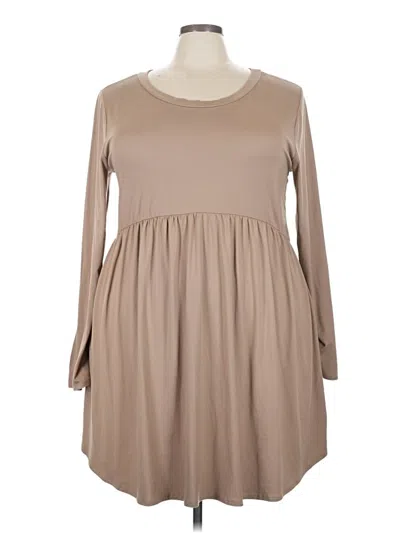 Pre-owned Jodifl Casual Dress In Brown