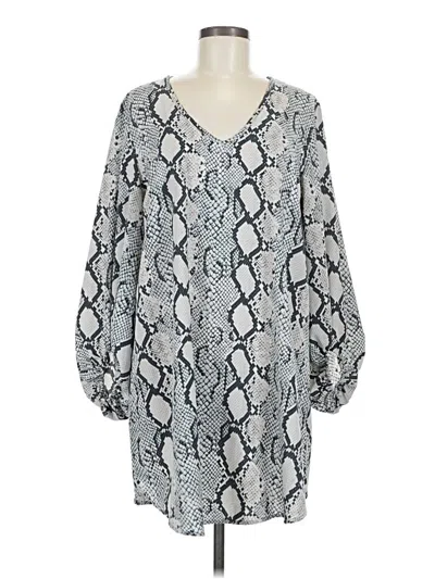 Pre-owned Jodifl Casual Dress In Gray