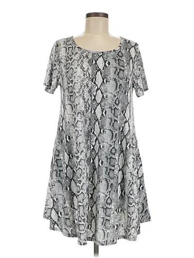 Pre-owned Jodifl Casual Dress In Gray