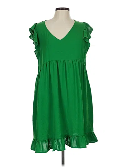 Pre-owned Jodifl Casual Dress In Green