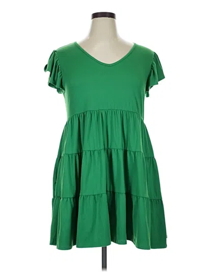 Pre-owned Jodifl Casual Dress In Green