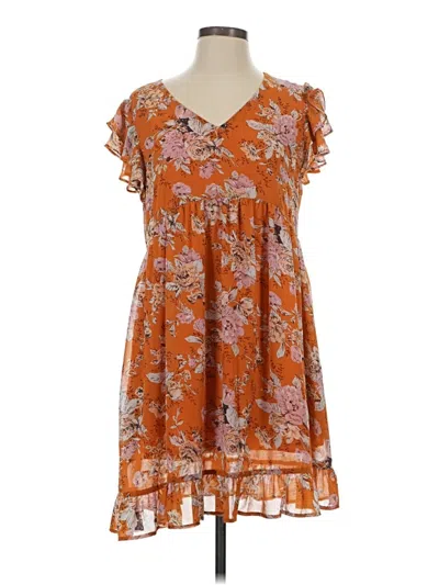 Pre-owned Jodifl Casual Dress In Orange