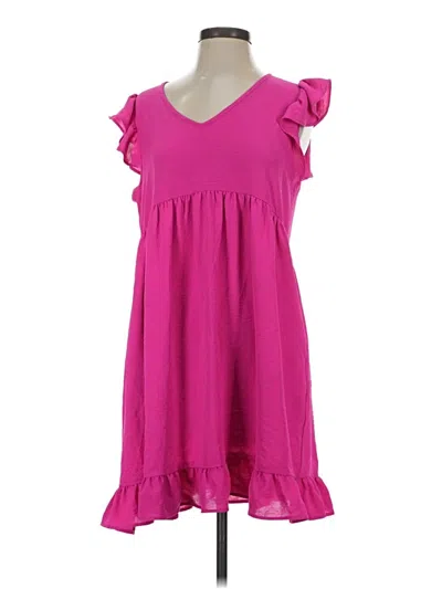 Pre-owned Jodifl Casual Dress In Pink