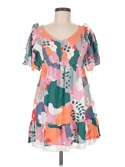 Pre-owned Jodifl Casual Dress In Pink