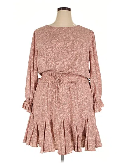 Pre-owned Jodifl Casual Dress In Pink