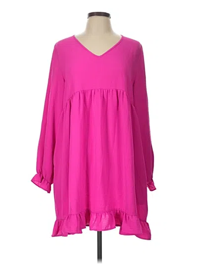 Pre-owned Jodifl Casual Dress In Pink