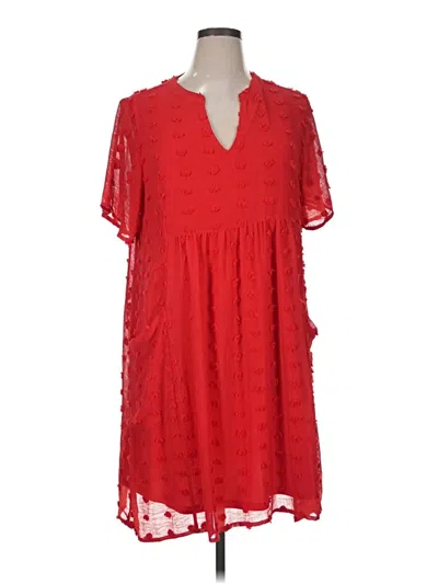 Pre-owned Jodifl Casual Dress In Red