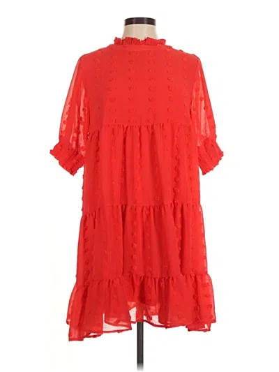 Pre-owned Jodifl Casual Dress In Red