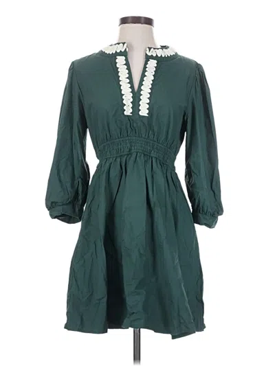 Pre-owned Jodifl Casual Dress In Teal