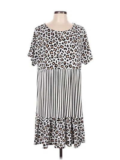 Pre-owned Jodifl Casual Dress In White