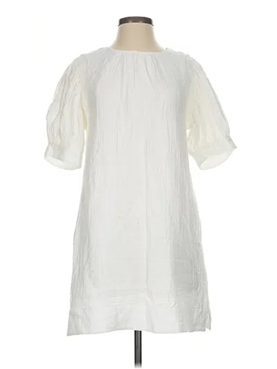 Pre-owned Jodifl Casual Dress In White
